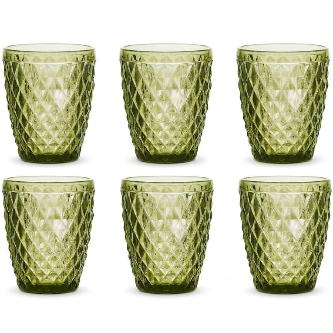 Set x6 Vasos Rombos 280ml
