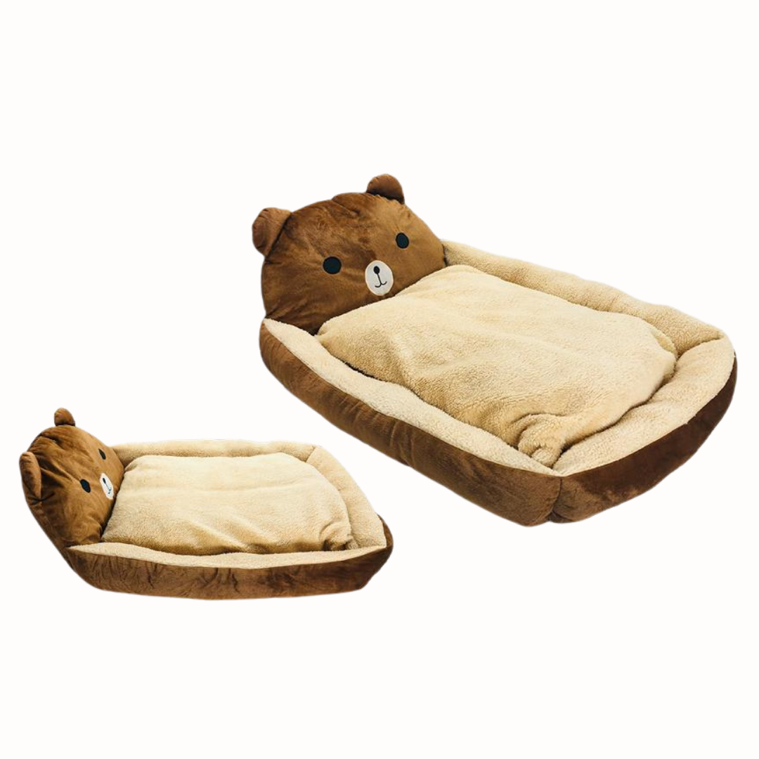 Cama para Mascotas Osito 71 x 58.5 x 25 cm