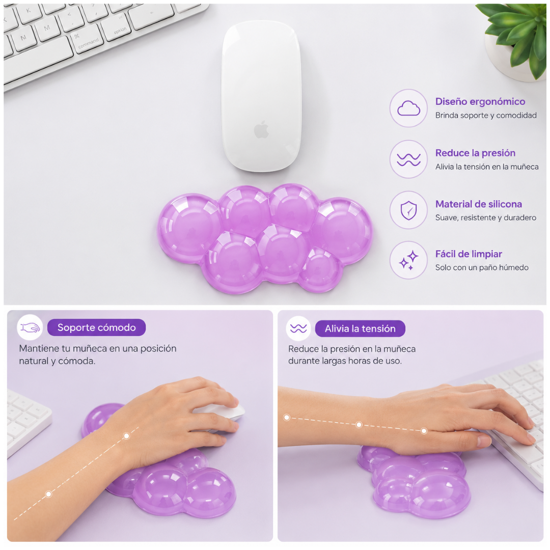 Reposamuñecas Ergonómico Nube