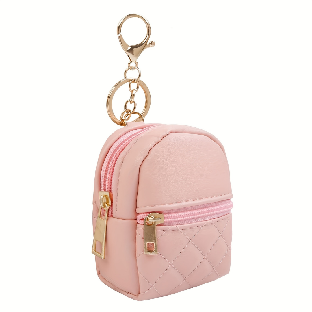 Llavero Monedero Mini Bolso PU