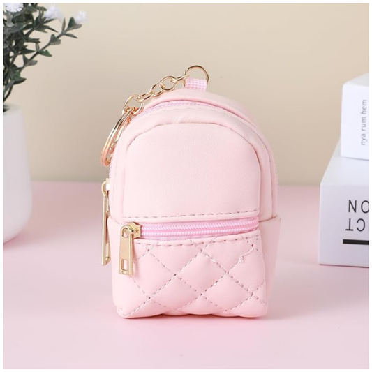 Llavero Monedero Mini Bolso PU