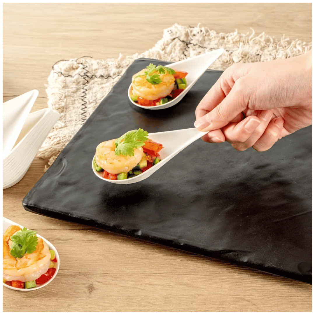 Set x50 Cucharas Diseño Gota de Agua