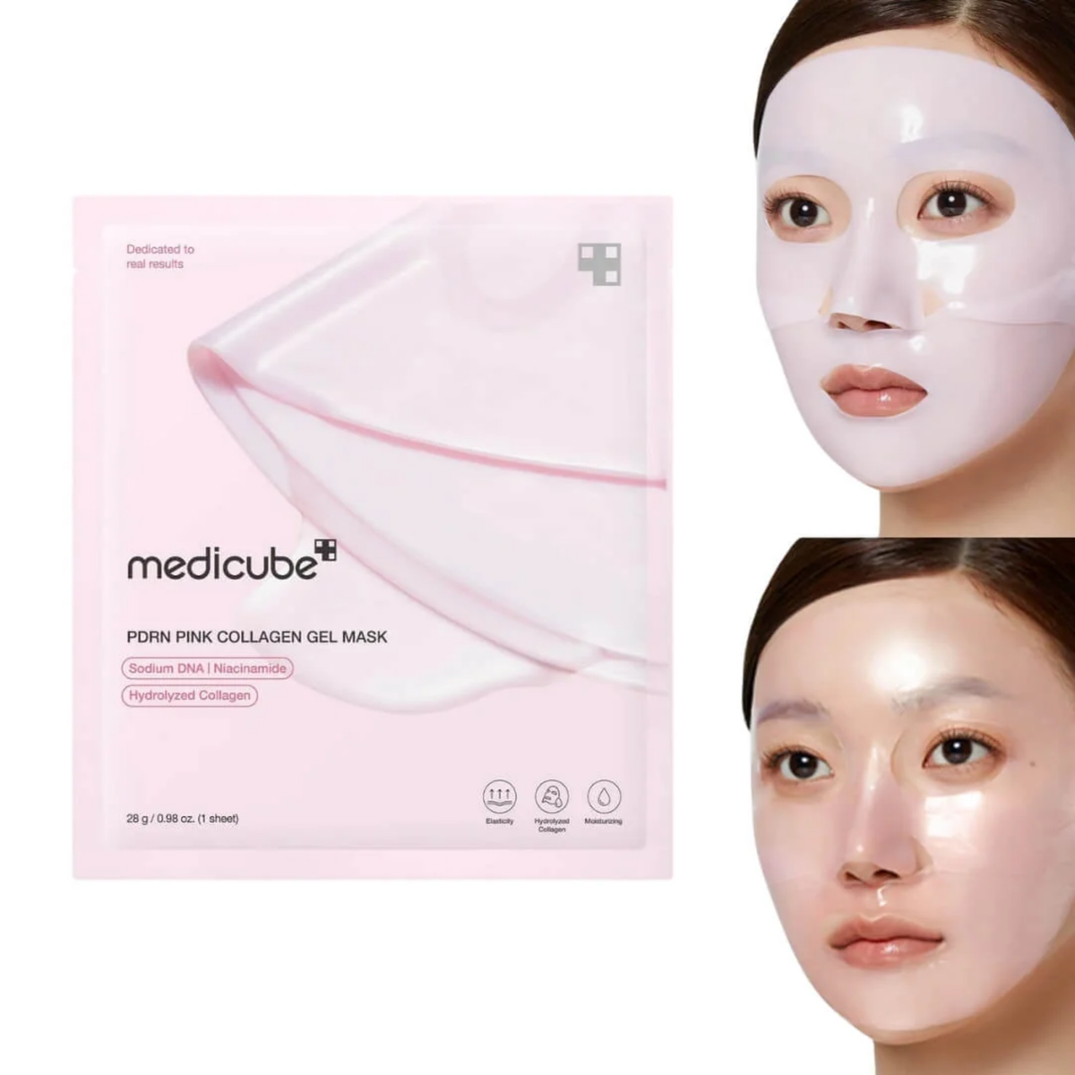 Mascarilla MEDICUBE PDRN Pink Collagen Gel Mask