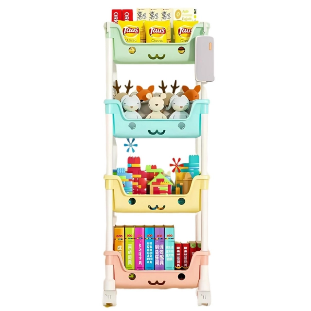 Carrito Organizador de Juguetes y Accesorios 4 niveles