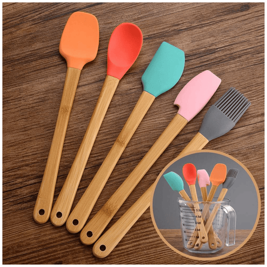 Set x5 Utensilios de Cocina Repostería de Colores