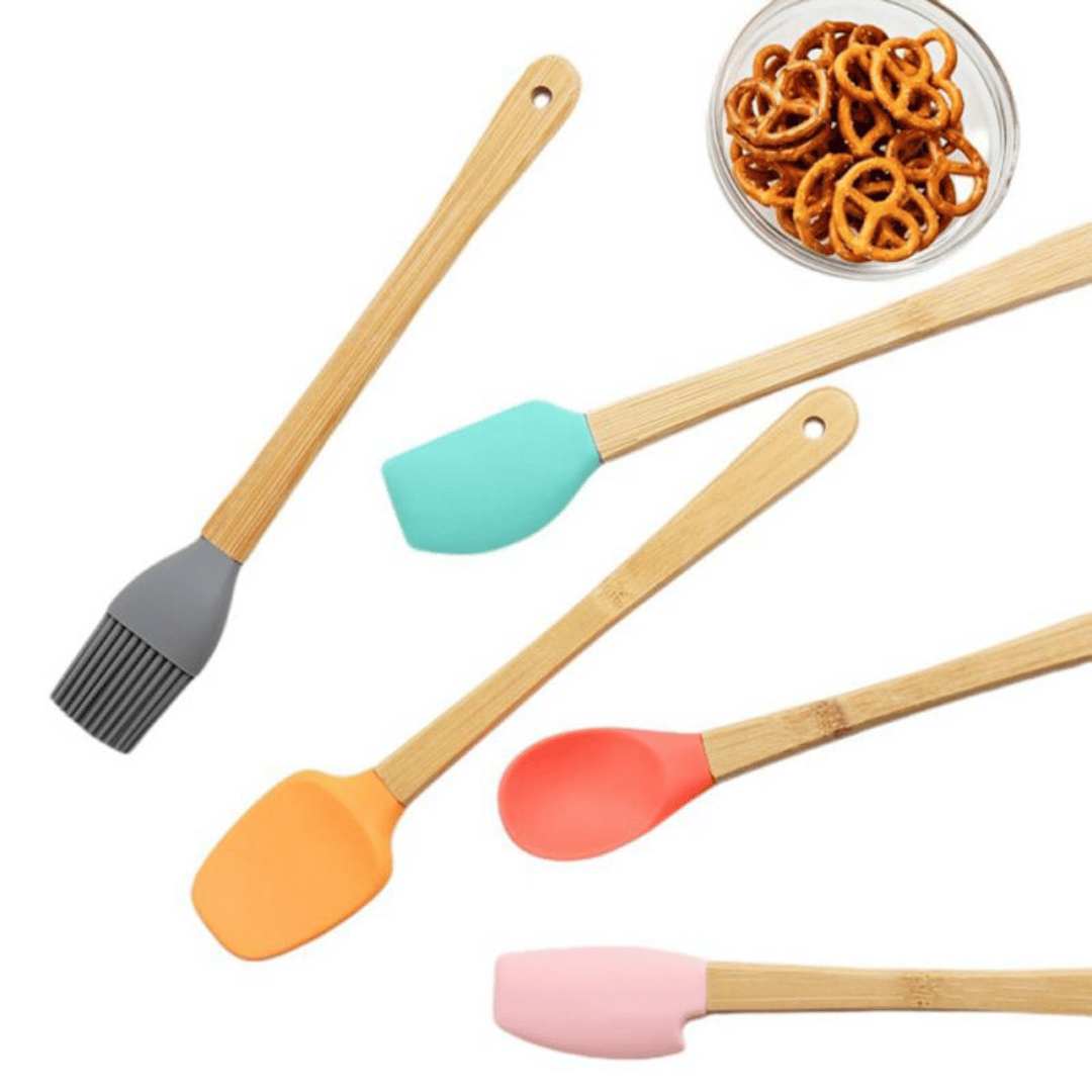 Set x5 Utensilios de Cocina Repostería de Colores
