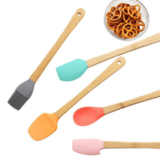 Set x5 Utensilios de Cocina Repostería de Colores