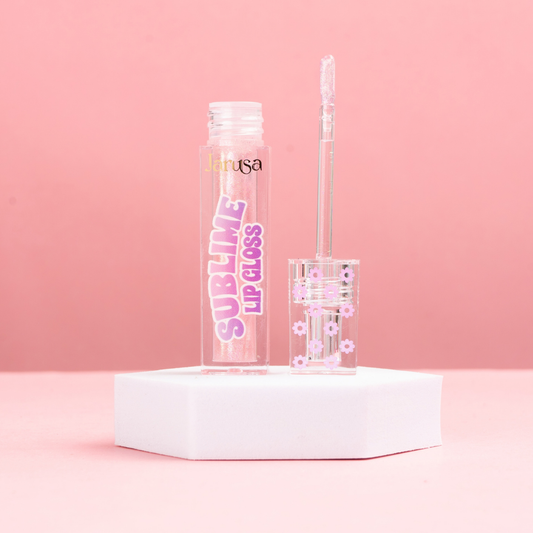 Brillo Labial Lipgloss con Destellos Jarusa