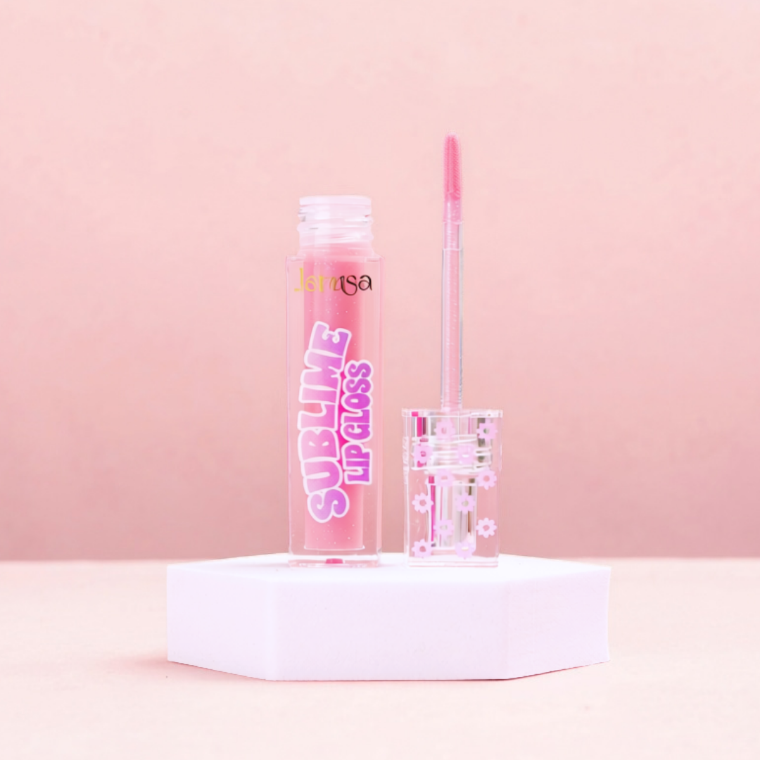 Brillo Labial Lipgloss con Destellos Jarusa