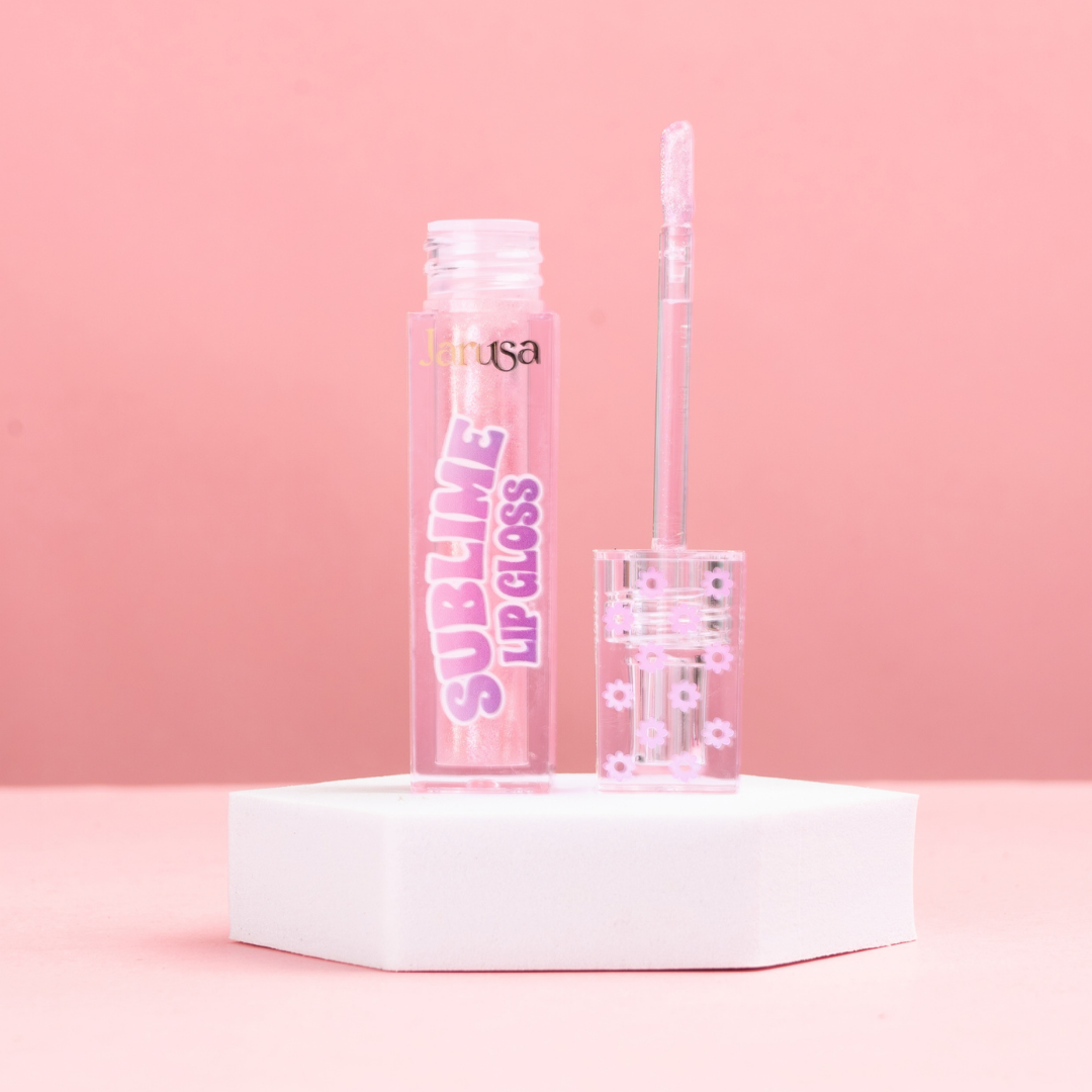 Brillo Labial Lipgloss con Destellos Jarusa