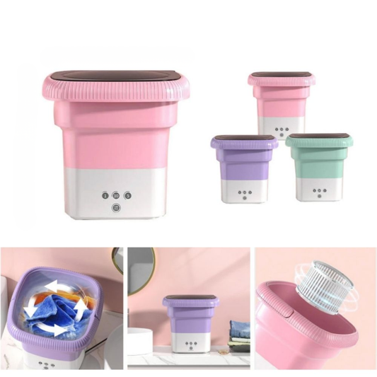 Mini Lavadora Portátil y Plegable 6.5 L
