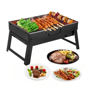 PARRILLA PORTÁTIL PLEGABLE A CARBÓN