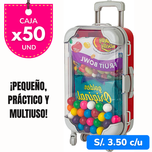 Mini Maletita L Dark Red x50 UND