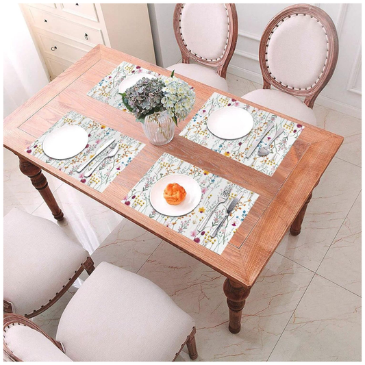 Set x4 Individuales Floral