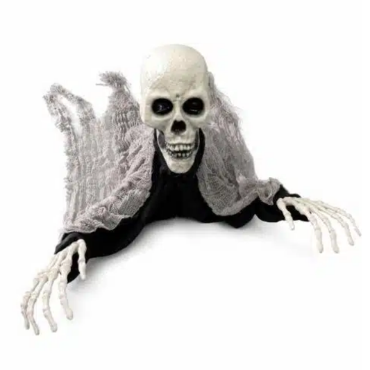 Calavera Decorativa Halloween con Movimiento Arrastrándose