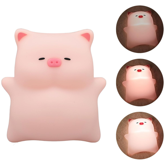 Lámpara Cerdito Kawaii