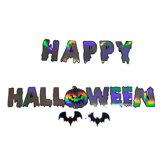 Bandera láser de Halloween