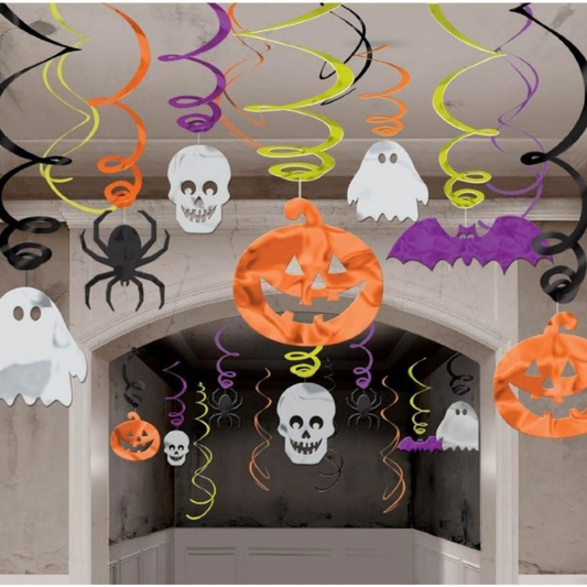 Decoración araña de halloween