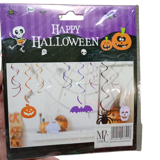 Decoración araña de halloween