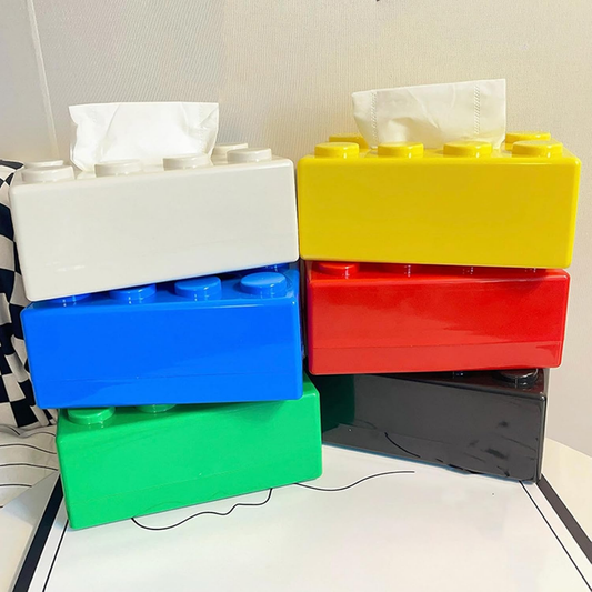 Caja para Pañuelos Diseño Lego