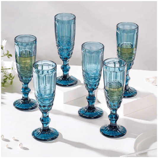 Set x6 Copas de Vidrio Largo 160 ml