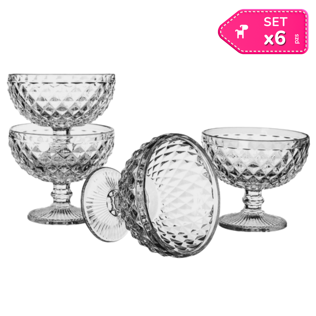 Set x6 Copas para Postres 400ml