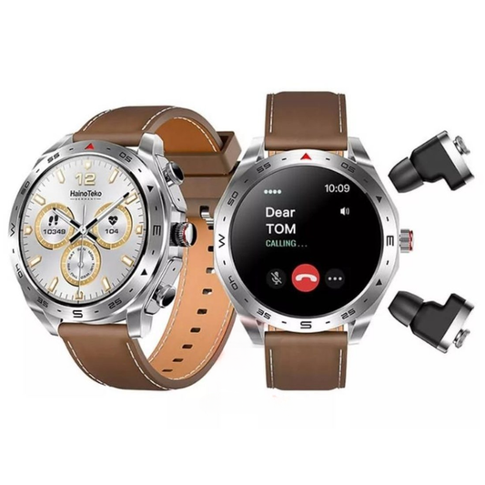 Set Smartwatch Multifunción + Audífonos Inalámbricos Bluetooth