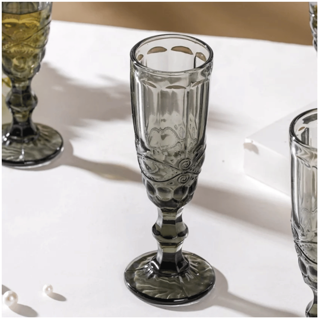 Set x6 Copas de Vidrio Largo 160 ml
