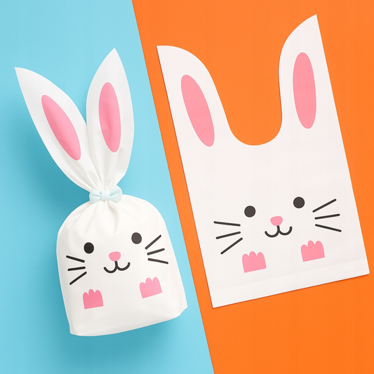Set de Bolsas de Conejito para Snacks x50