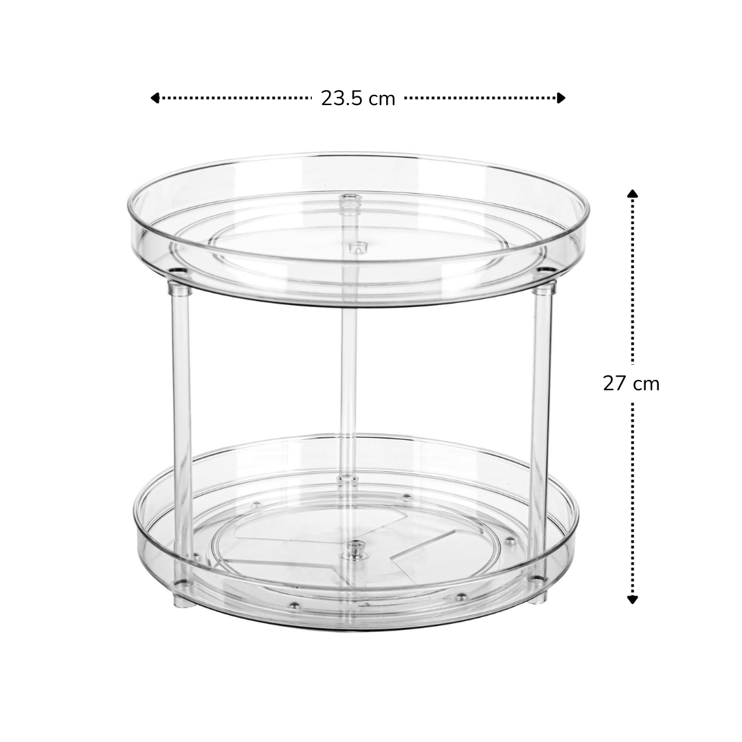 Organizador de Maquillaje Circular Multifuncional