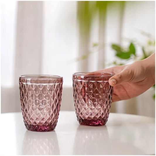 Set x6 Vasos Rombos 280ml