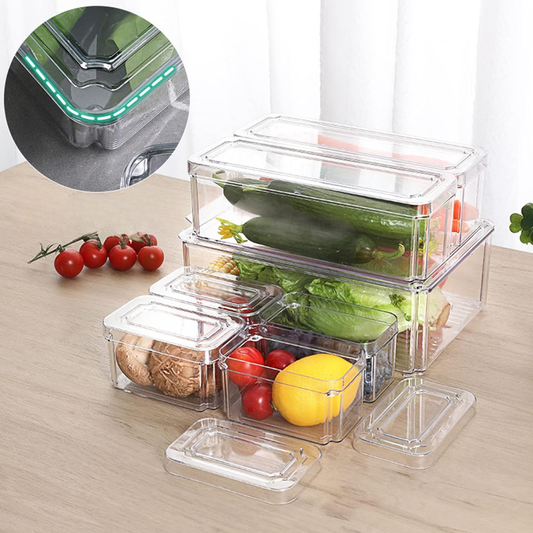 Set x7 Piezas Contenedores de Alimentos