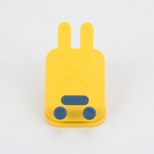 SOPORTE PARA TELEFONO CONEJO AMARILLO