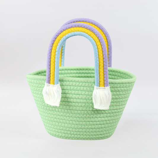 Bolso Tejido Arcoiris