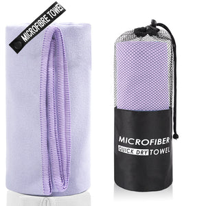 TOALLA DE MICROFIBRA 40*80CM LILA