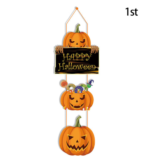 Calabaza colgante para puerta