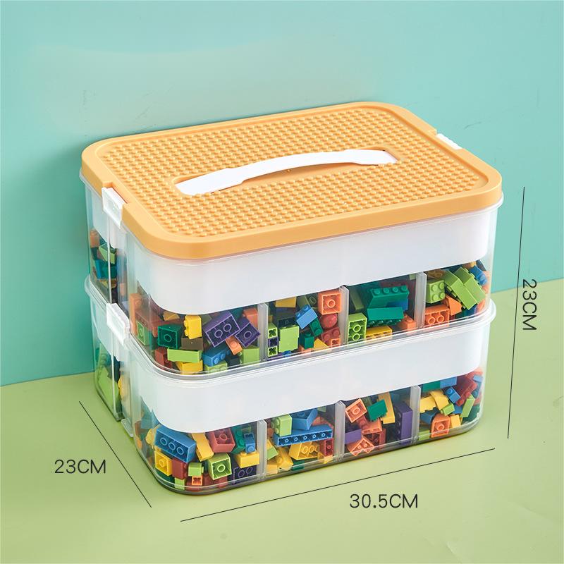 Caja Organizadora con Doble Compartimento