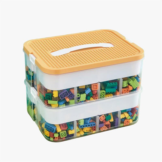 Caja Organizadora con Doble Compartimento