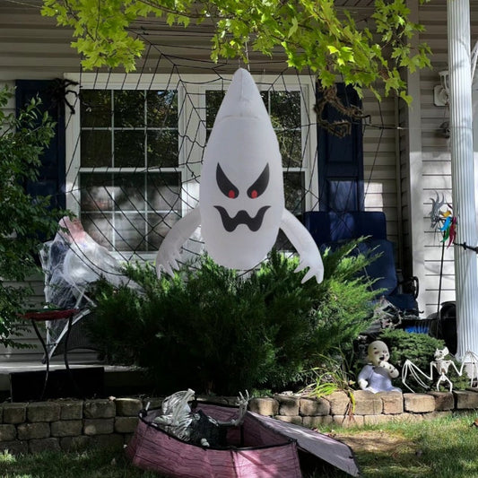 Decoraciones inflables de Halloween fantasma gota
