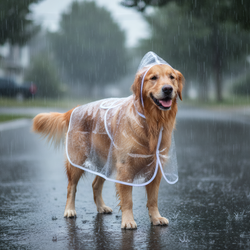 Protector de lluvia para mascota