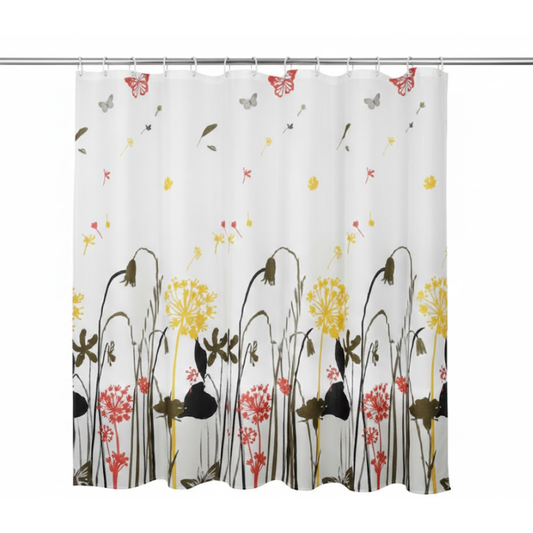 Cortina De Baño Jardin