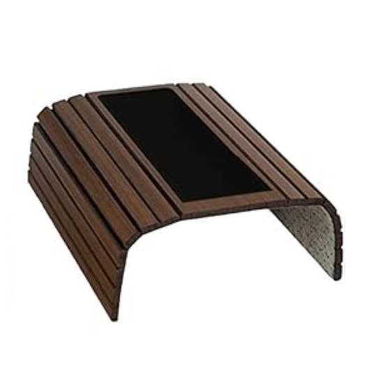 Bandeja Marron Para Reposabrazo De Sofa