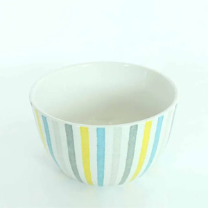 BOWL CERAMICA RAYAS