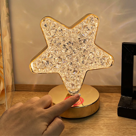 Lmpara de Mesa Estrella 3 Luces