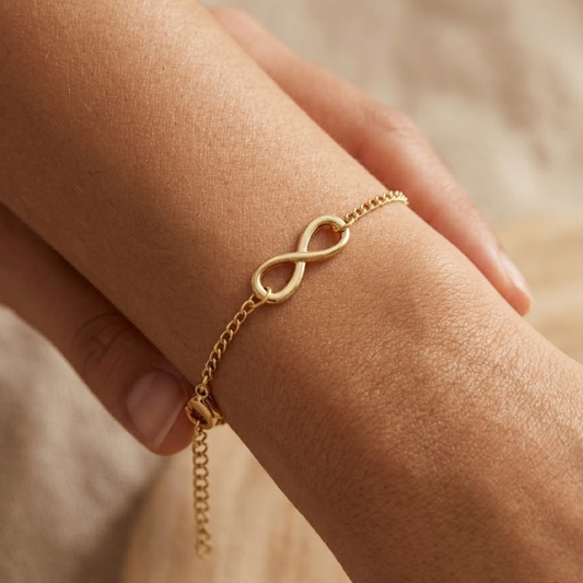 Pulsera Lazo Dorada