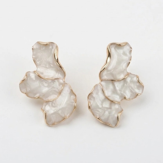 Aretes Diseño Flor Grande