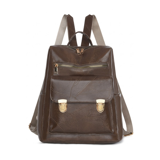 Mochila Milan Marrón Oscuro
