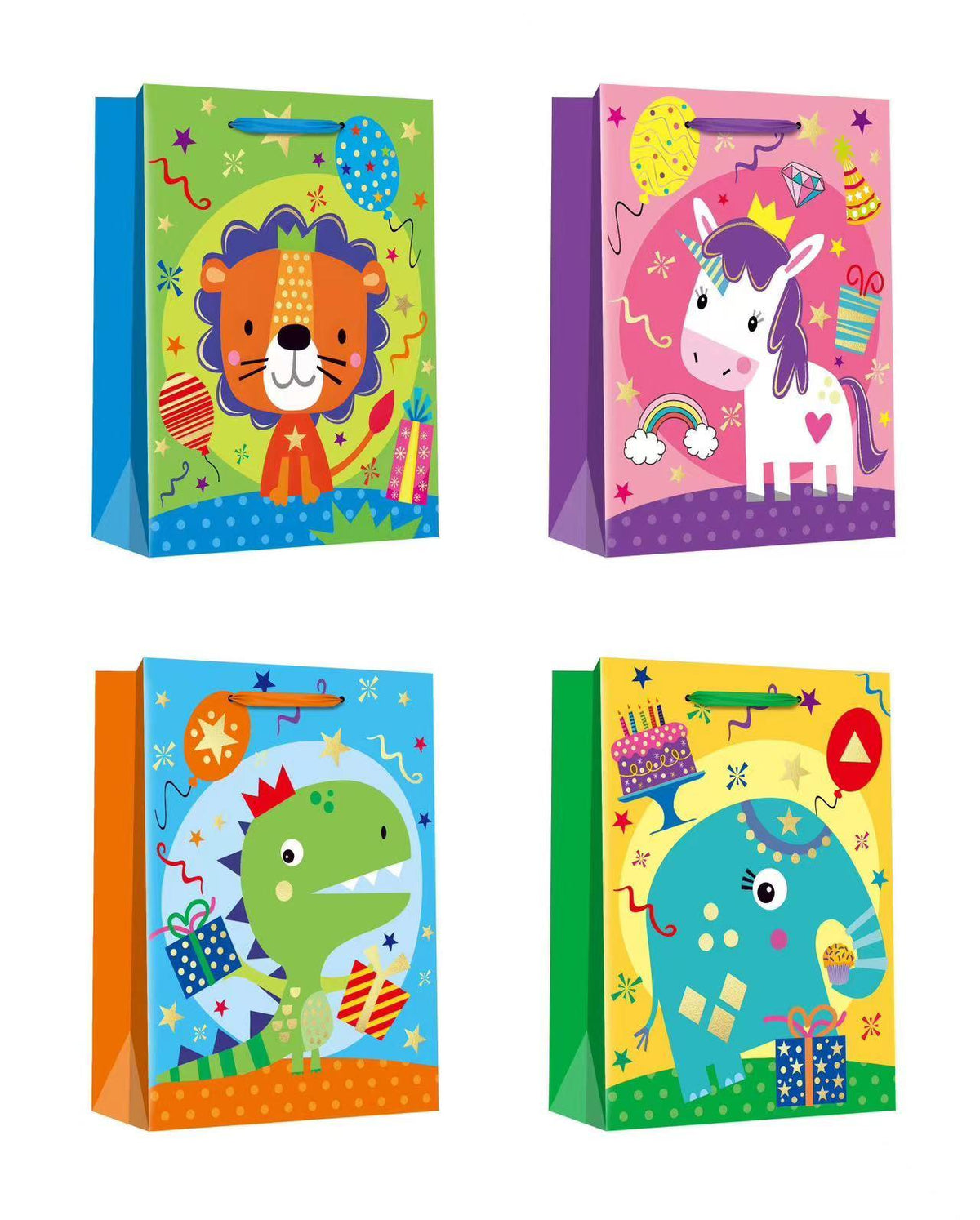 Bolsa de regalo de animales-L
