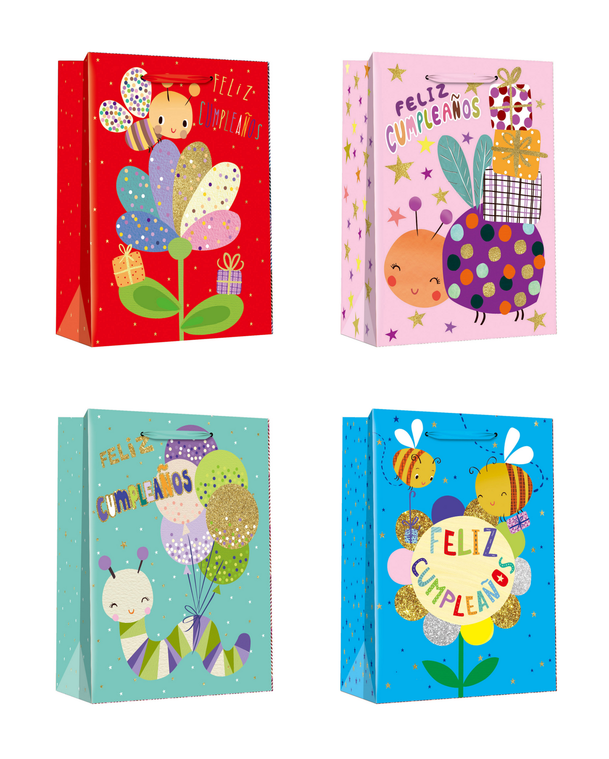 Bolsa de regalo primavera -M