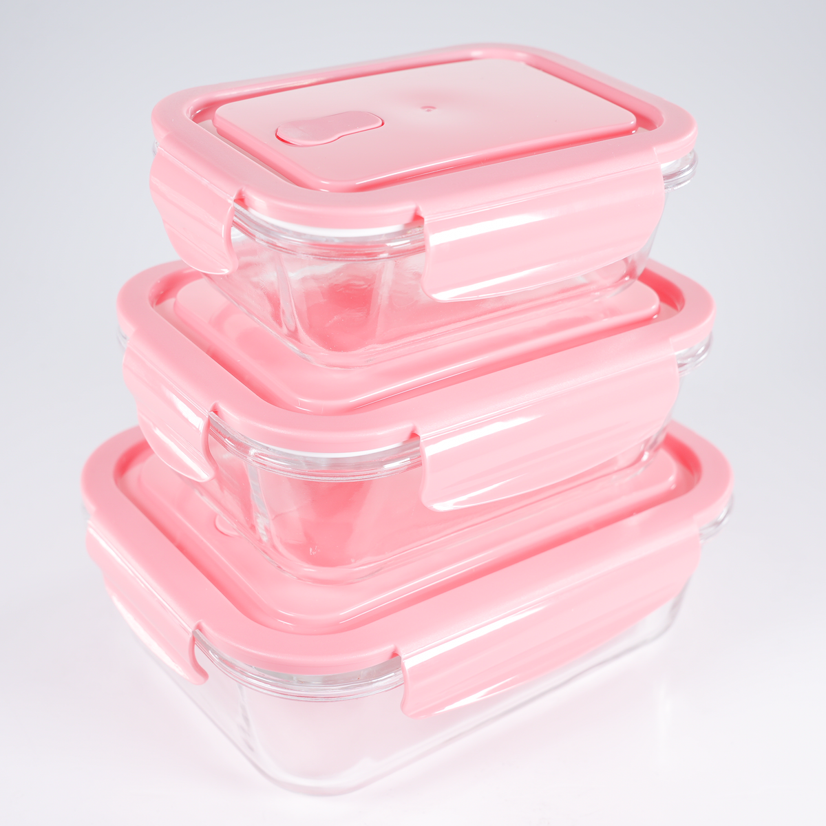 Set x3 Tapers de Comida | Rosado